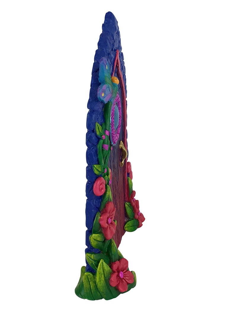 GlitZGlam Miniature Dragonfly Fairy Door for The Enchanted Garden Fairies and Gnomes. A Fairy and Gnome Garden Accessory - Image 5